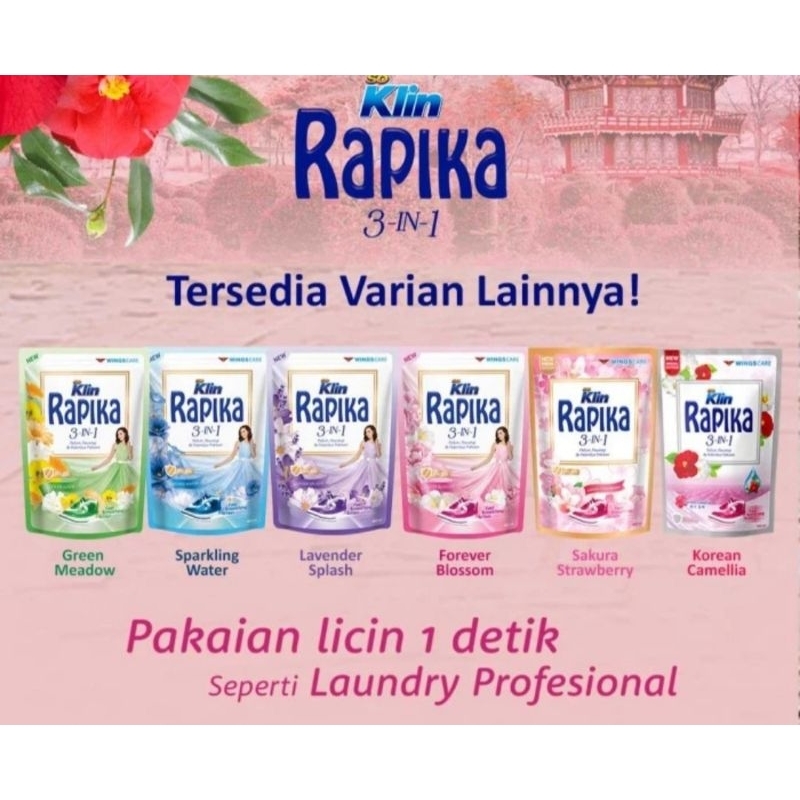 rapika pelicin pakaian
