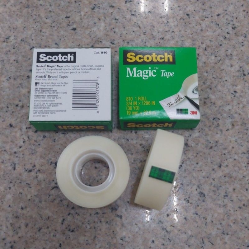 

Magic Tape 3/4 in x 36Y 3M Scotch 810
