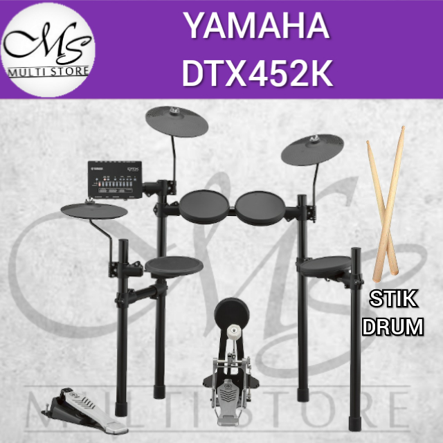 Drum elektrik YAMAHA DTX452K - DTX452 K - DTX 452 K - DTX452 - DTX 452