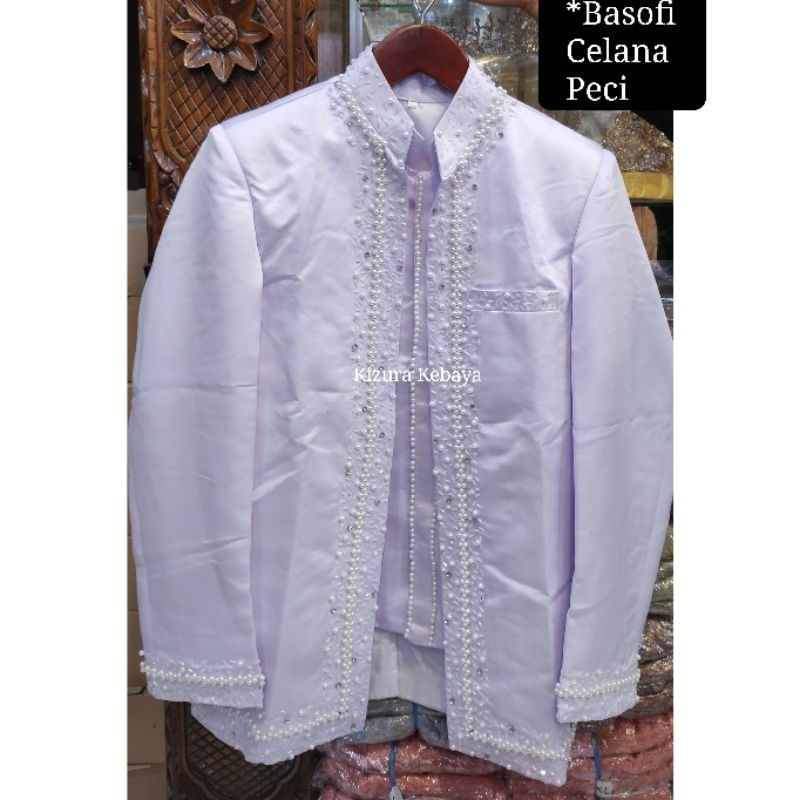 Basofi & Beskap Pengantin Putih