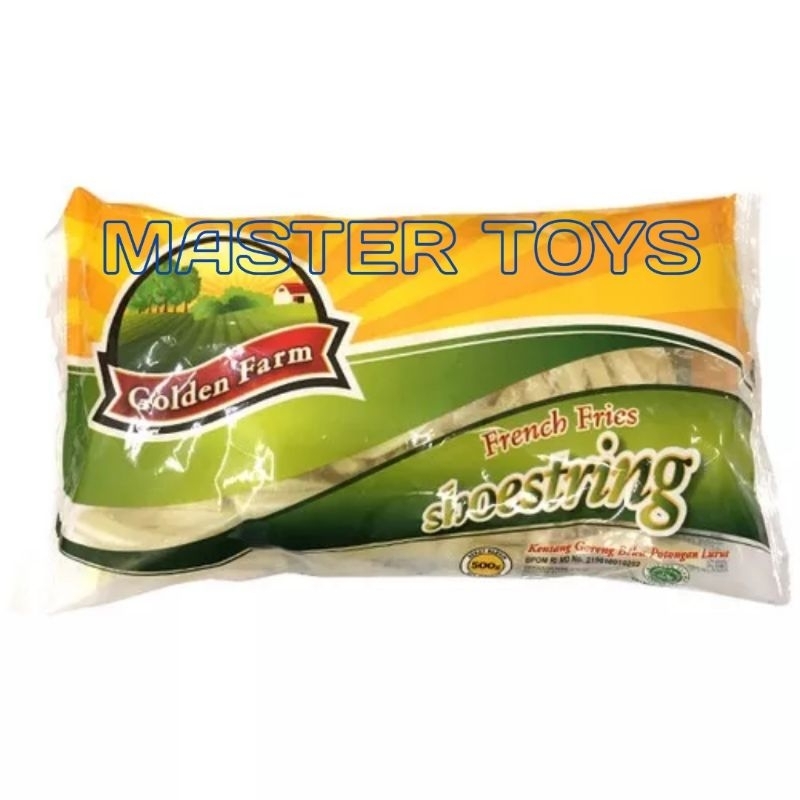 

Golden Farm French Fries Shoestring 500gr Kentang Goreng Beku
