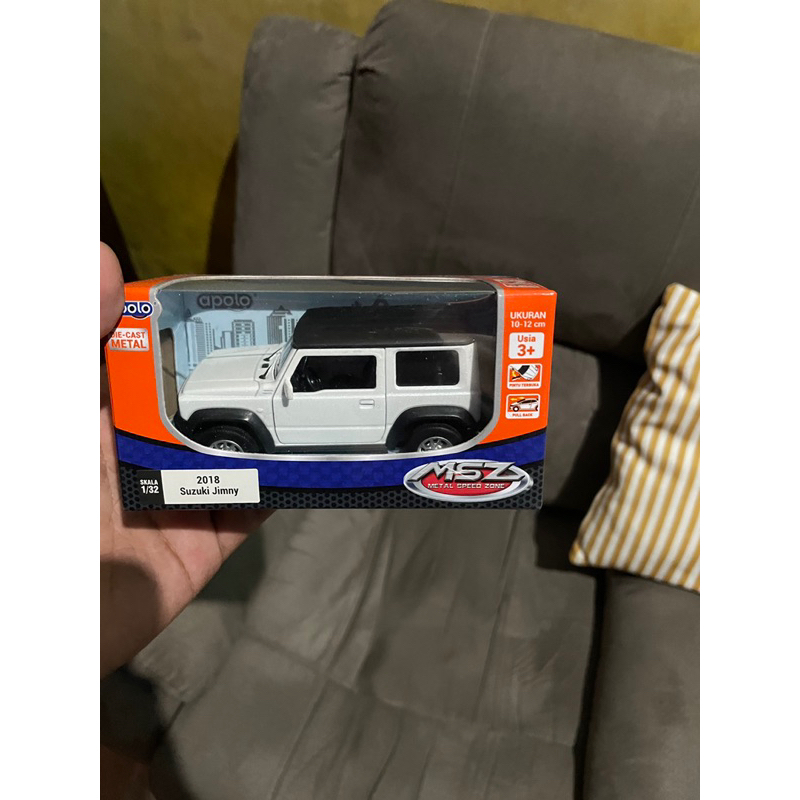 Apolo MSZ Diecast Suzuki Jimny Putih