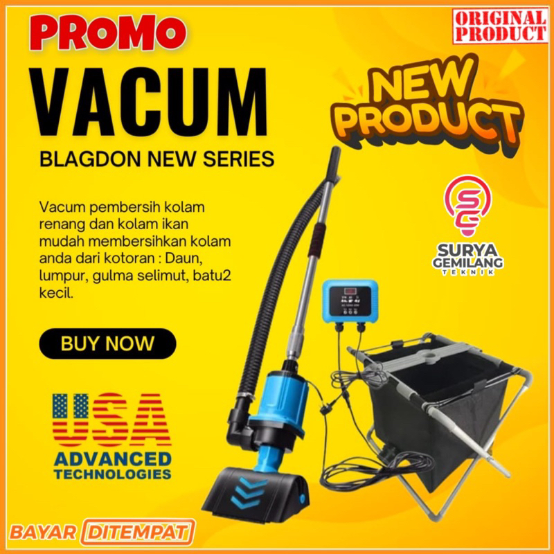Blagdon Vakum Kolam Renang / Kolam Air Swimmy Pembersih Kolam Renang and Kolam Ikan Koi