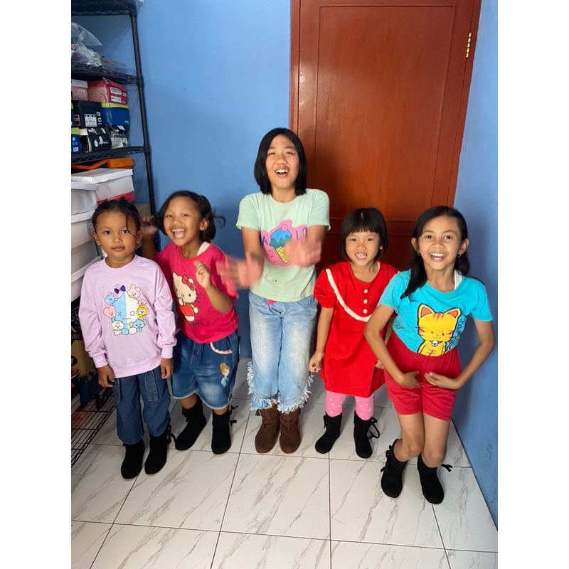 EXCLUSIVE sepatu boots wanita, boots flat cewek, sepatu boots perempuan, boot cewek modis 2025