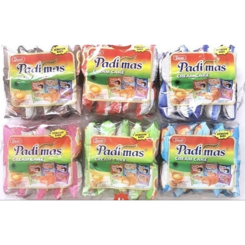 

Padi Mas Cream Cake isi 10pcs