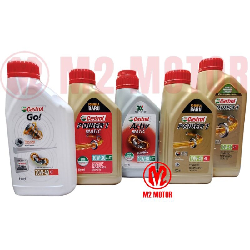 RK OLI CASTROL POWER 1 MATIC 10W30 0,8L CASTROL POWER 1 MATIC