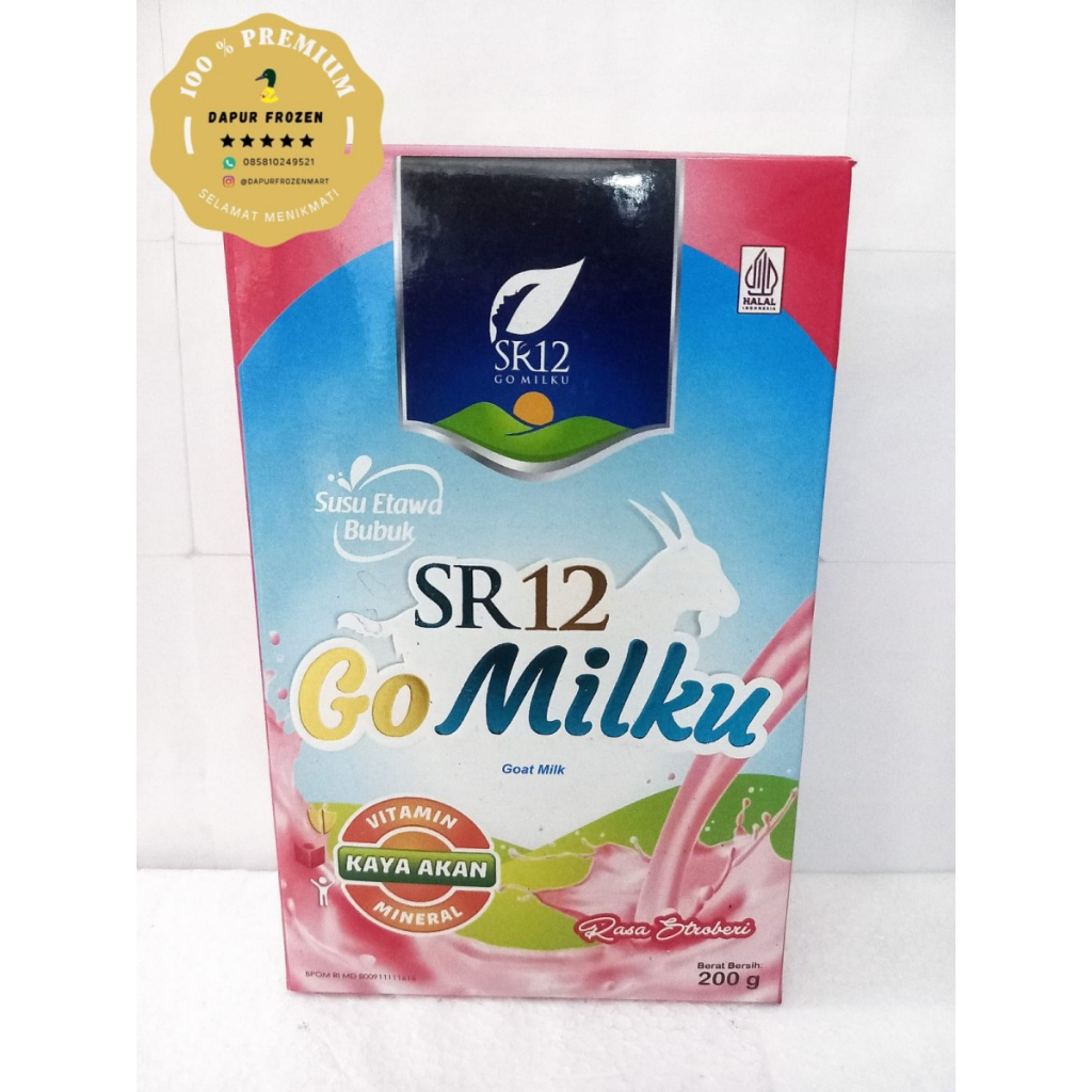 

SR 12 Go Milku Susu Kambing Etawa Strawberry 200gr