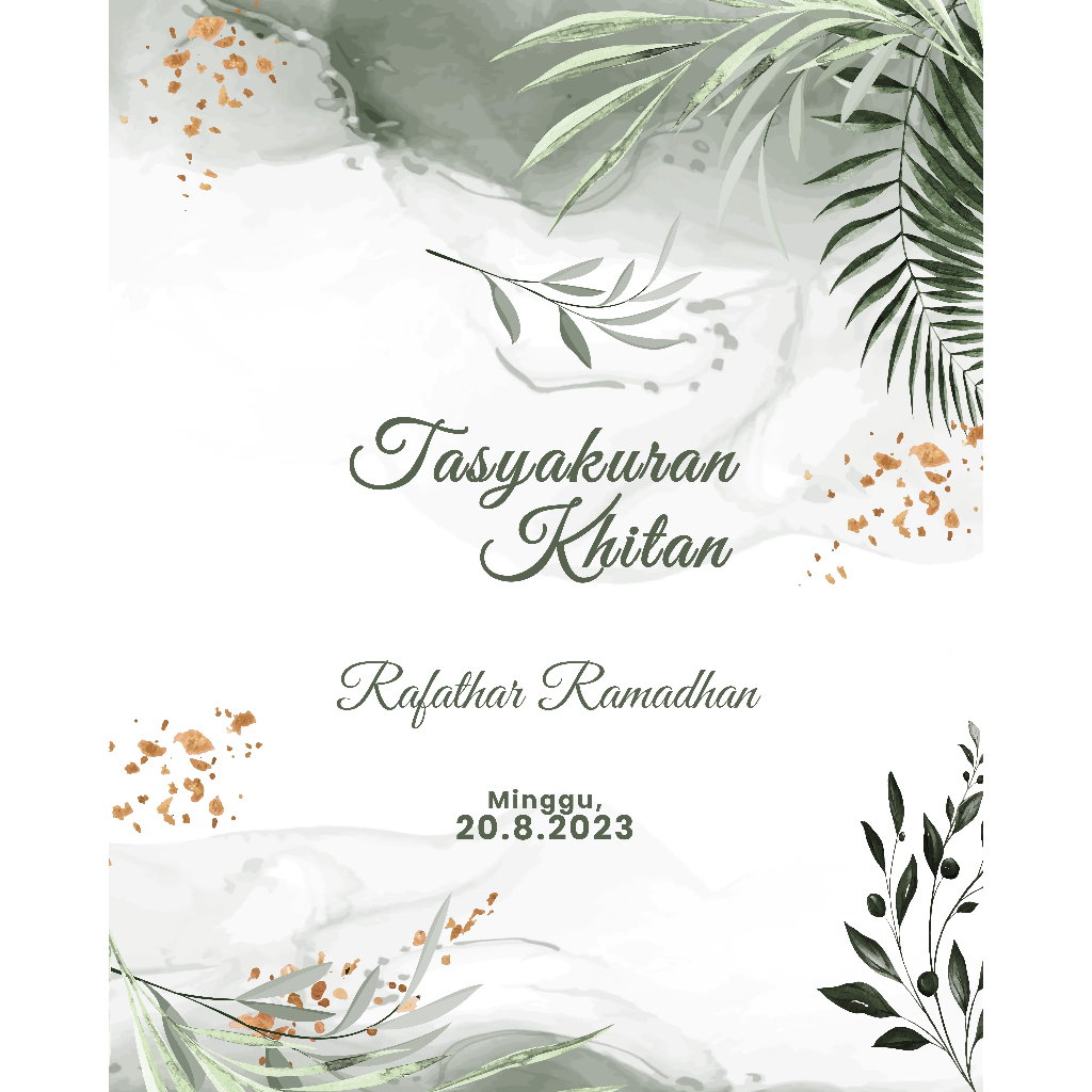 UNDANGAN KHITAN / UNDANGAN DIGITAL KHITAN / UNDANGAN DIGITAL KHITAN