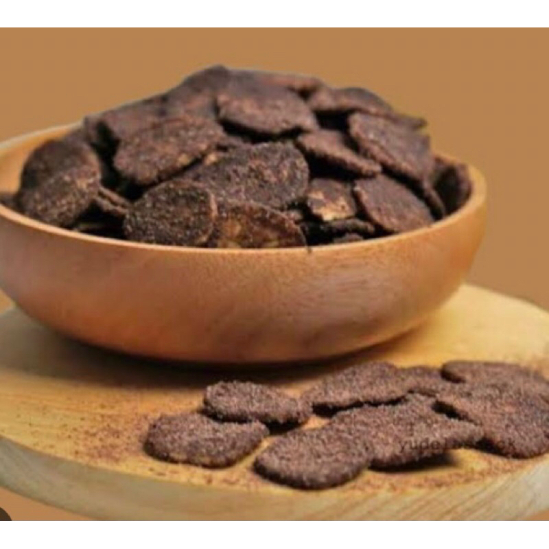 

Kripik pisang coklat