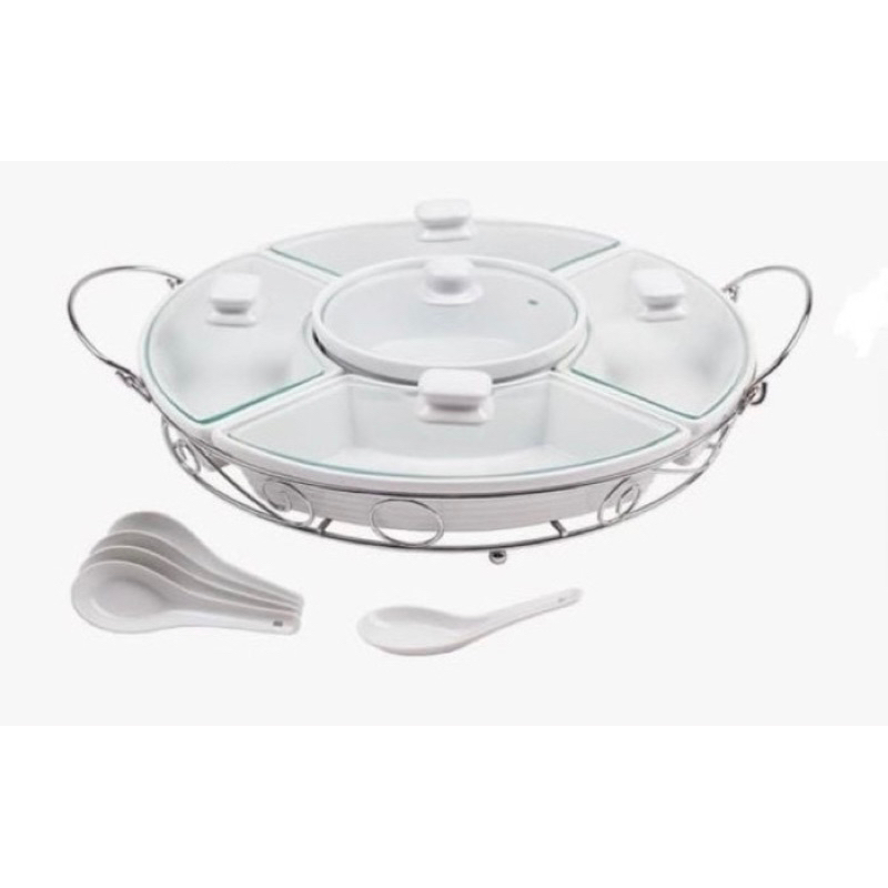 Prasmanan Keramik Homeline Putar 18 Inch