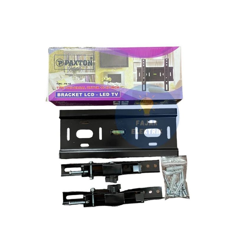 Bracket dinding TV paxton 10-42" / Breaket DINDING TV SOK 42" / Bracket TV 10"-42" suntop / bracket 