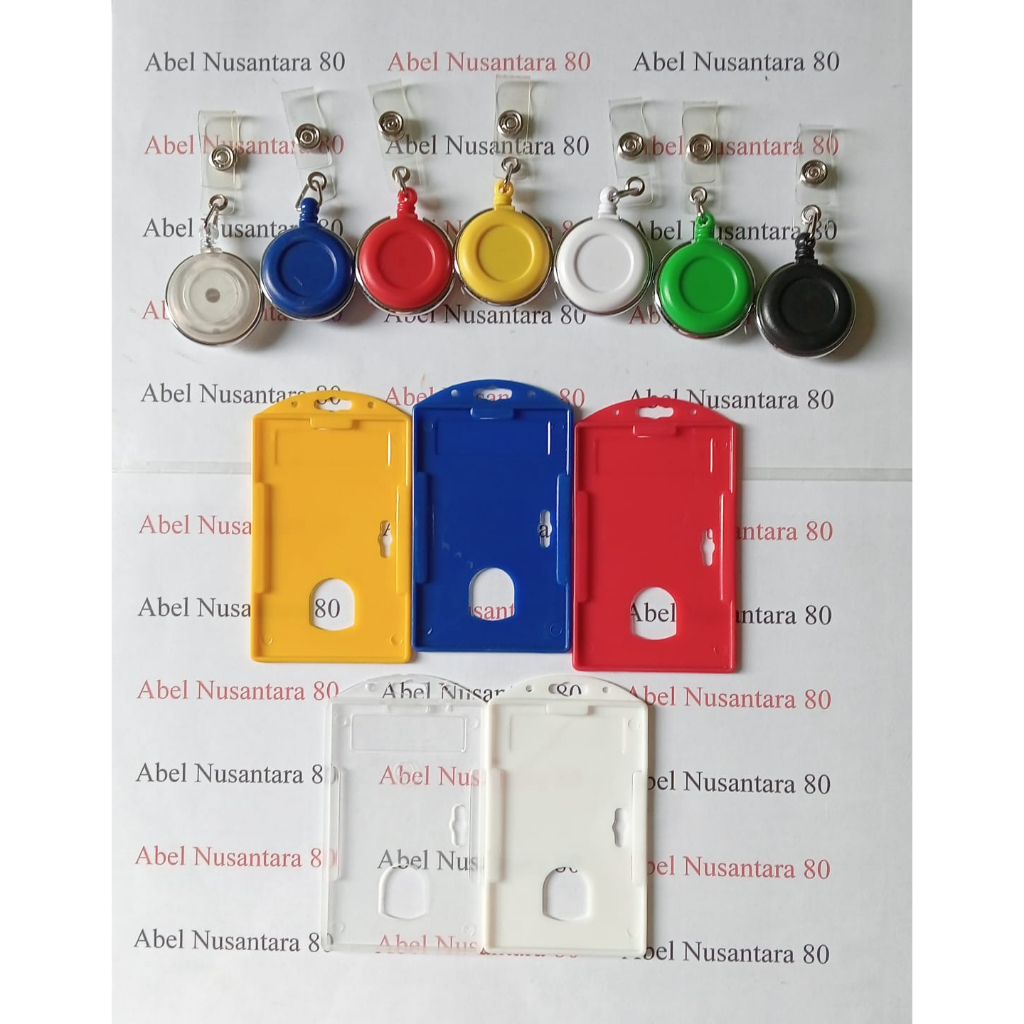 

Paket Casing ID Card Plastik EvBes dengan YoYo ID Putar Beragam Warna