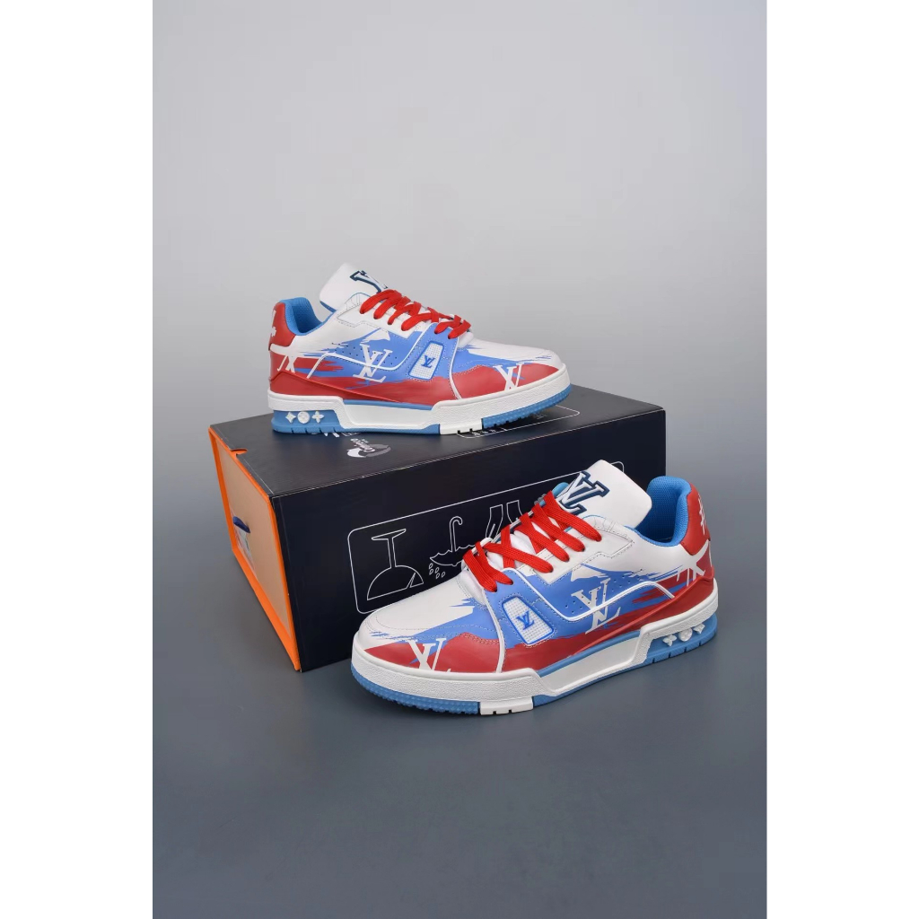 Louis Vuitton European trainer limited Co-branding men's shoes and women's shoes 38-45