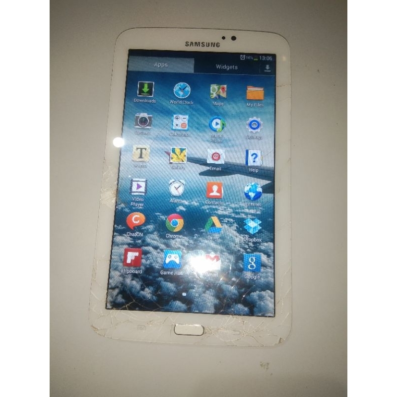 lcd minus touchcren samsung tab sm T211 ori copotan