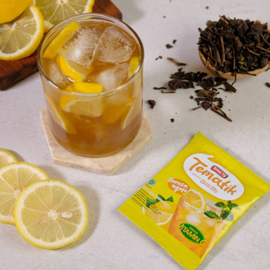 

Korzaln Tong Tji Lemon Tea Sachet 1 Renceng 10 Sachet - Tong Tji Lemontea
