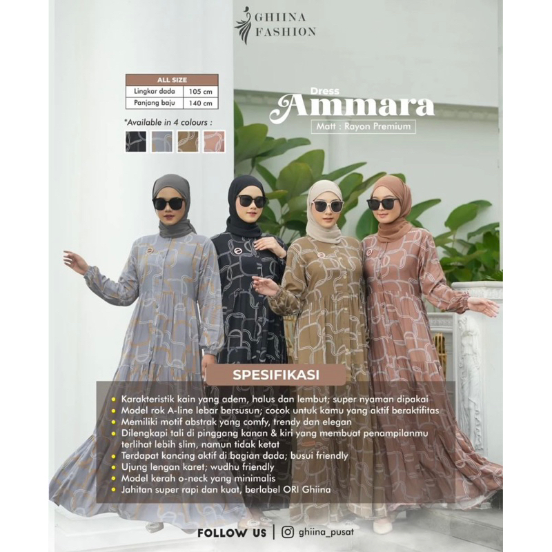 gamis ghina/ gamis rayon simple murah