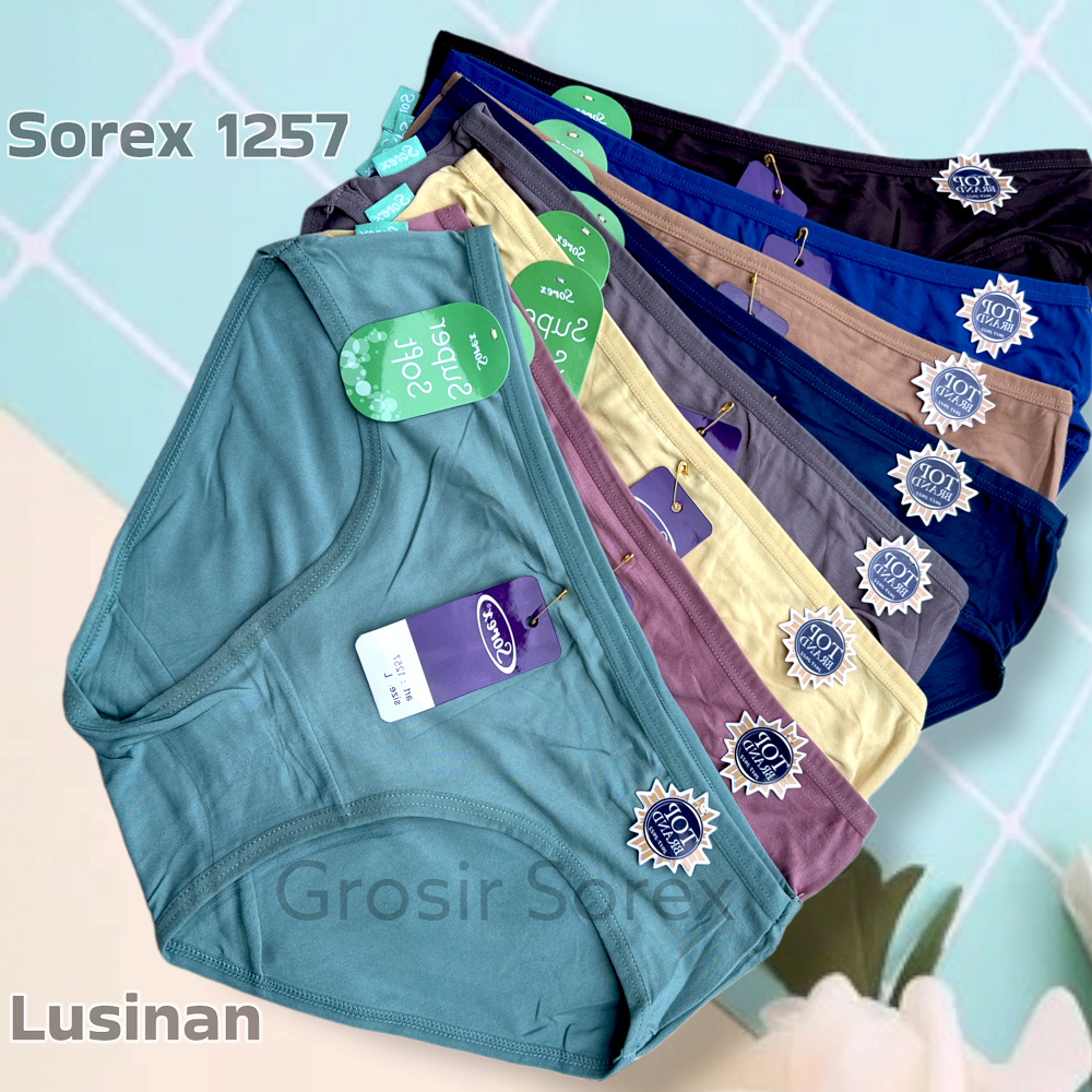 Celana Dalam Wanita Sorex 1257 | Celana Dalam Lusinan | Cd Sorex Model Mini