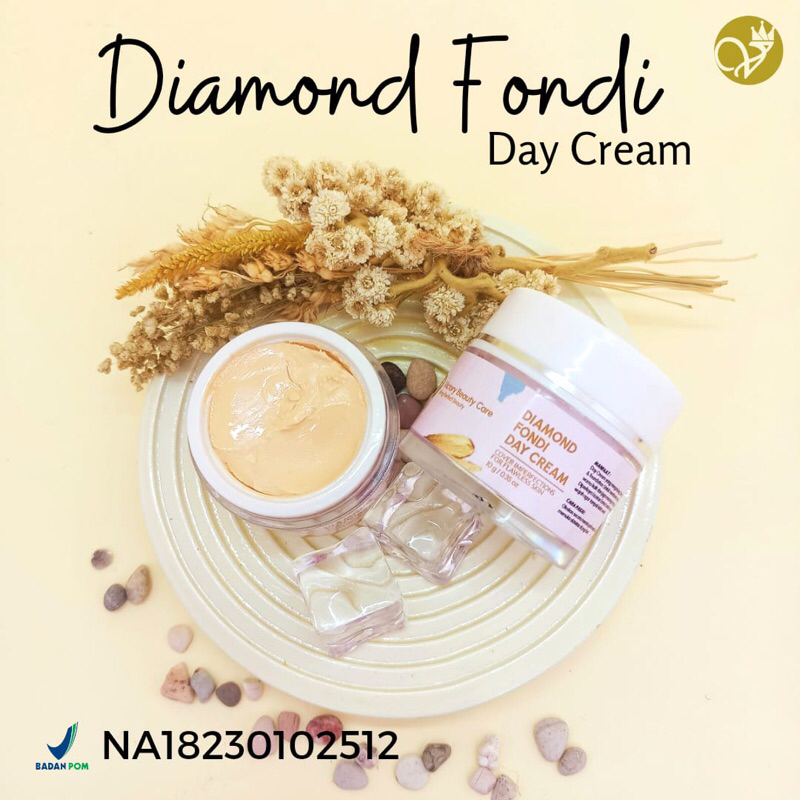 DIAMOND FONDI DAY CREAM / CREAM PAGI GLOWING / VBC / VICTORY BEAUTY CARE