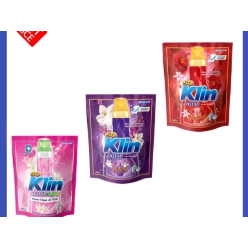So Klin Deterjen Cair 720 ml / So Klin Deterjen Cair