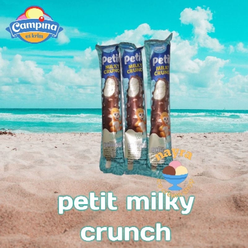 

Campina ice cream Petit Milky Crunch 20 pcs