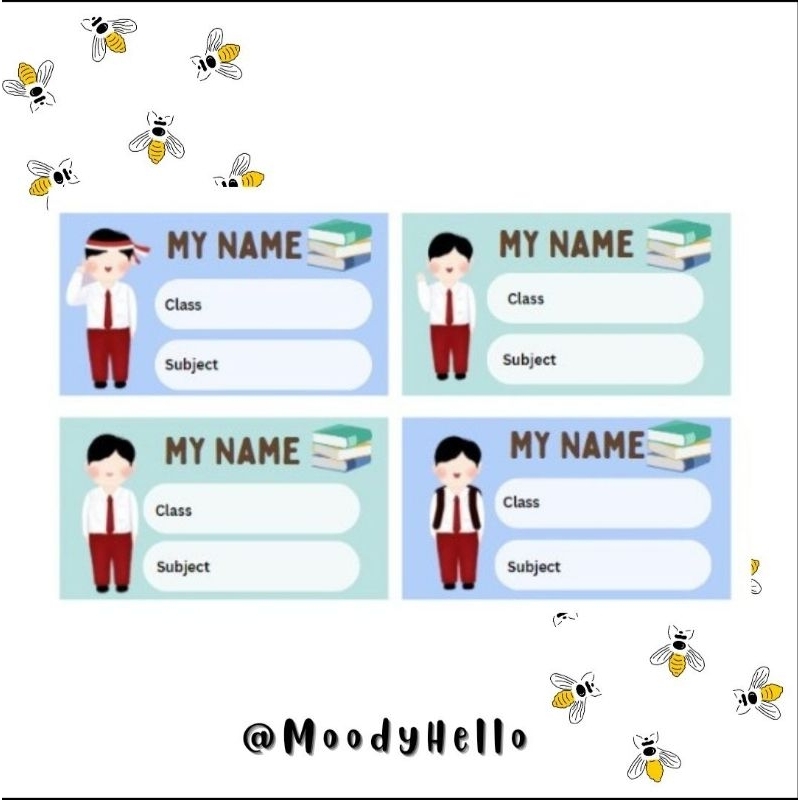 

STICKER NAMA