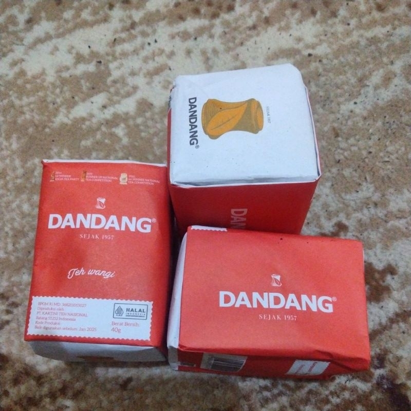 

teh dandang teh wangi sejak 1957 harum segar wangi istimewa 3pcs