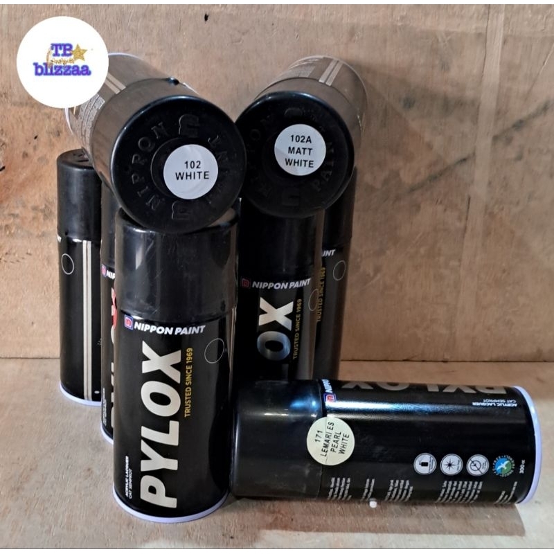 Pylox White 102 Pylox Matt White 102A Pylox Putih 102 Pylox Putih Dof 102A Pilox Pilok Pylox Nippon 
