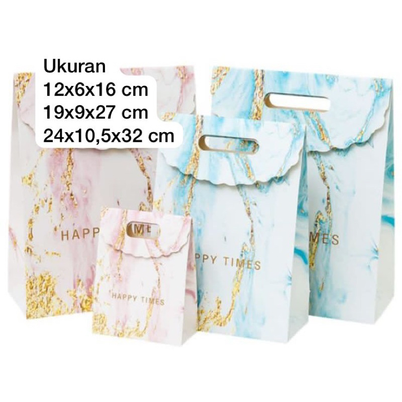 

Paper bag Happy times ( satuan)