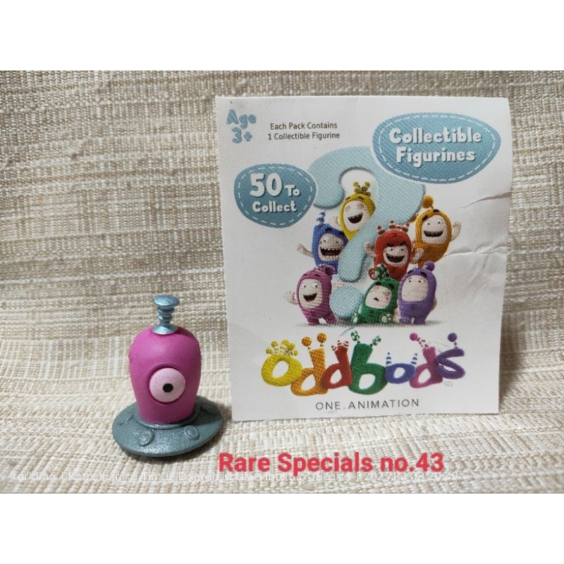Oddbods figure surprise blind bags rare specials no. 43