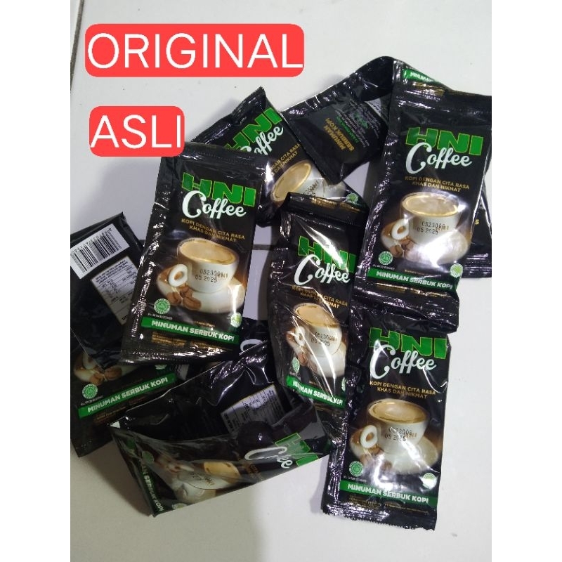 

Kopi HC hni coffee Eceran Sachet ( harga untuk 5 & 10 sachet)