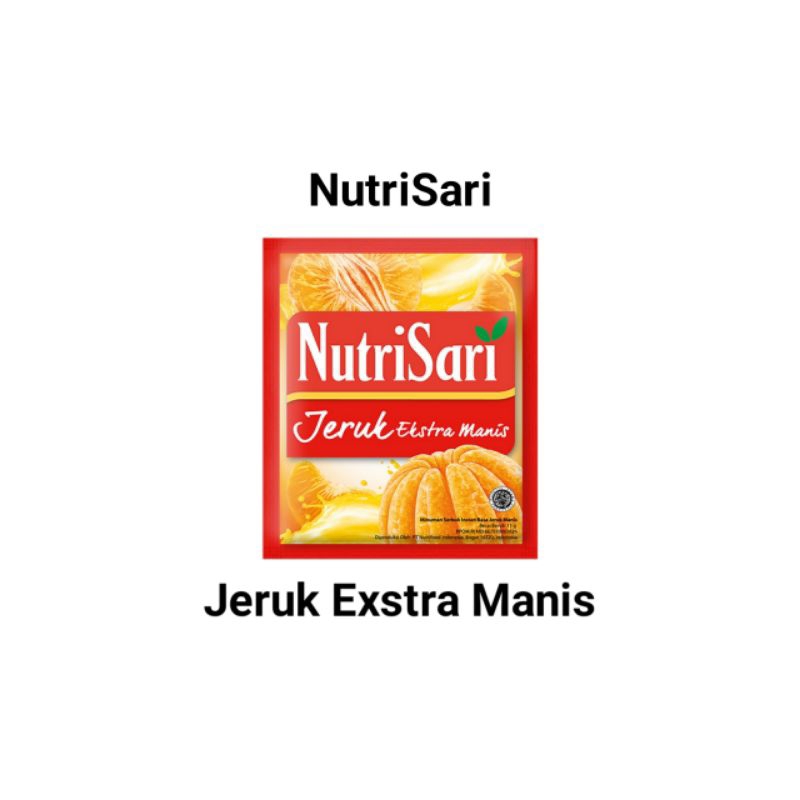 

NutriSari Rasa Jeruk Extra Manis 1pcs