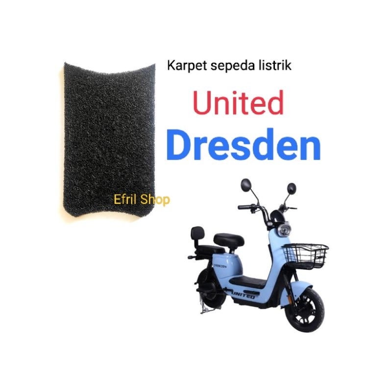 ⭐⭐⭐⭐⭐ Alas kaki Karpet sepeda motor listrik United Dresden