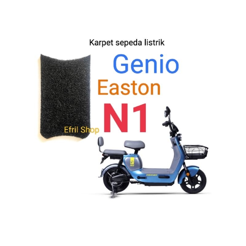 Karpet sepeda motor listrik Genio Easton N1