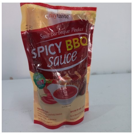 

My Taste BBQ Sauce Pedas Lvl 3 My Taste 500 GR Barbeque Saus