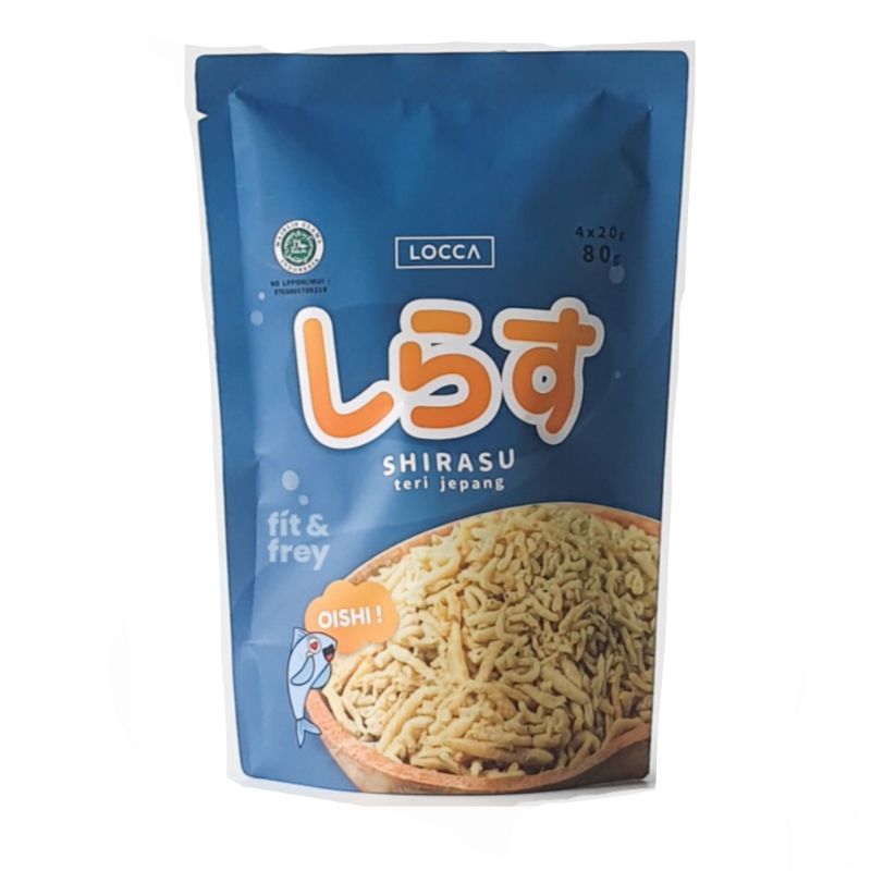 

LOCCA Shirasu Snack Teri Jepang Original (4 sachet)