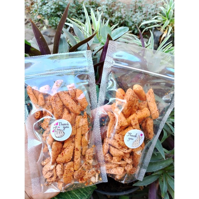 

Basreng Pedas Rempah Daun Jeruk gurih sedap asin 50 gr