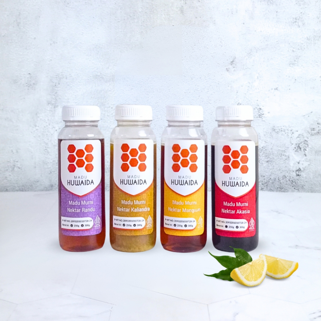 

Madu Huwaida 300g Lebah Budidaya 100% murni bersanad Raw Honey