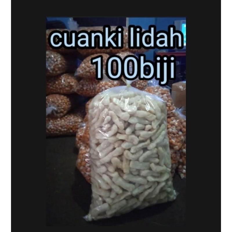 

CUANKI LIDAH ISI 100 BIJI TOPING SEBLAK,MIE INSTAN,BASO DLL