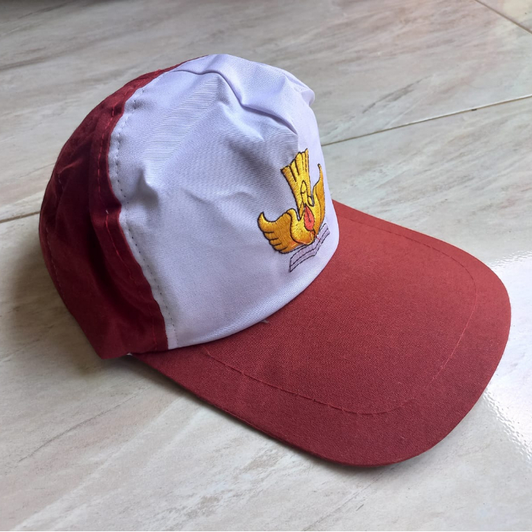 

Topi Sekolah SD SMP SMA SMK Seragam Sekolah Laki Laki Dan Perempuan Bahan Famatex Tebal Adem