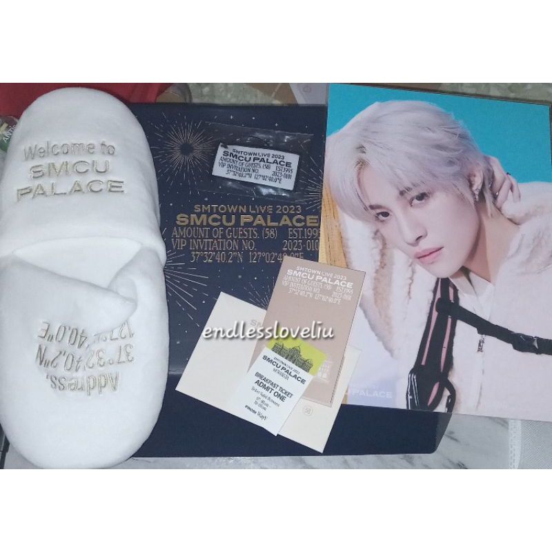 nct wayv yangyang welcome kit smcu palace 2023 sanrio birthday package atw awaken the world puzzle