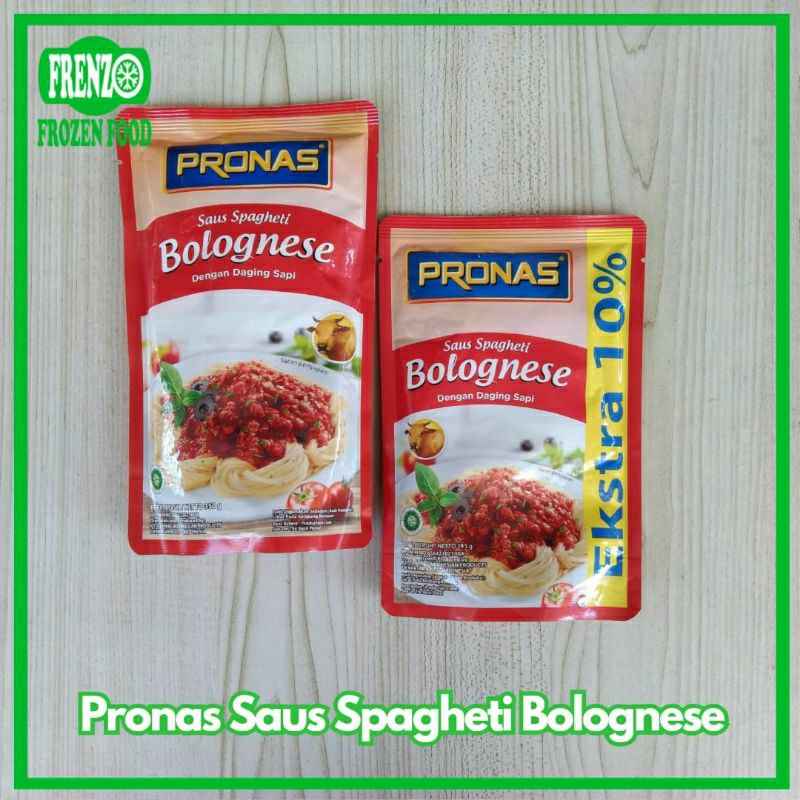 

Pronas Saos Beef Bolognese