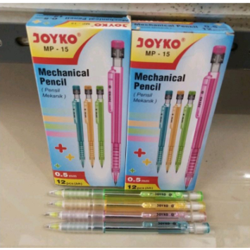 

TERLARIS !!! MECHANICAL PENCIL LEAD PENSIL MEKANIK JOYKO MP-15 0.5 mm PILOT WARNA WARNI PASTEL MURAH GROSIR ORI / PENSIL ISI ULANG