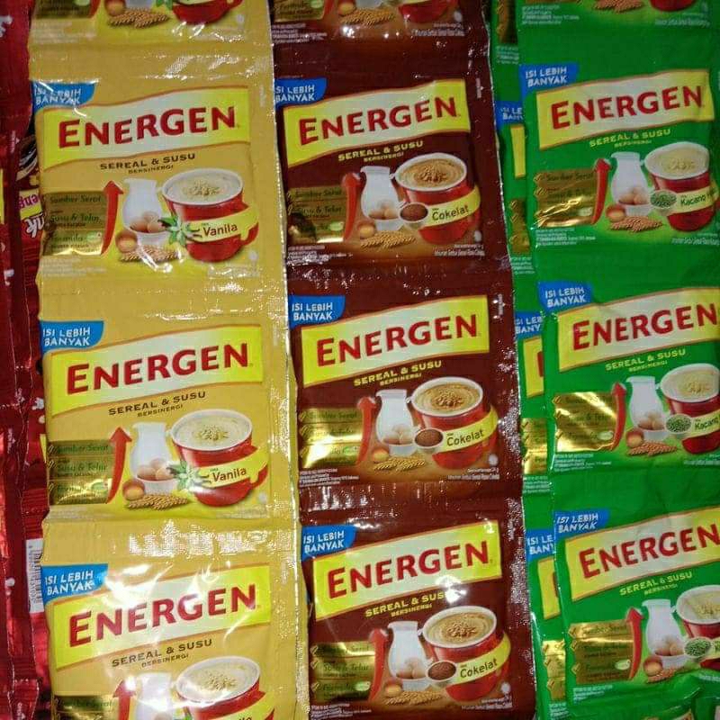 

Energen Sereal ( Dapat 1 Renceng Isi 10 Pcs )