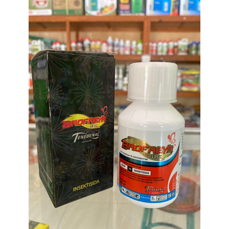 INSEKTISIDA BROFREYA 100ML  PENGENDALI HAMA ULAT BAWANG MERAH -