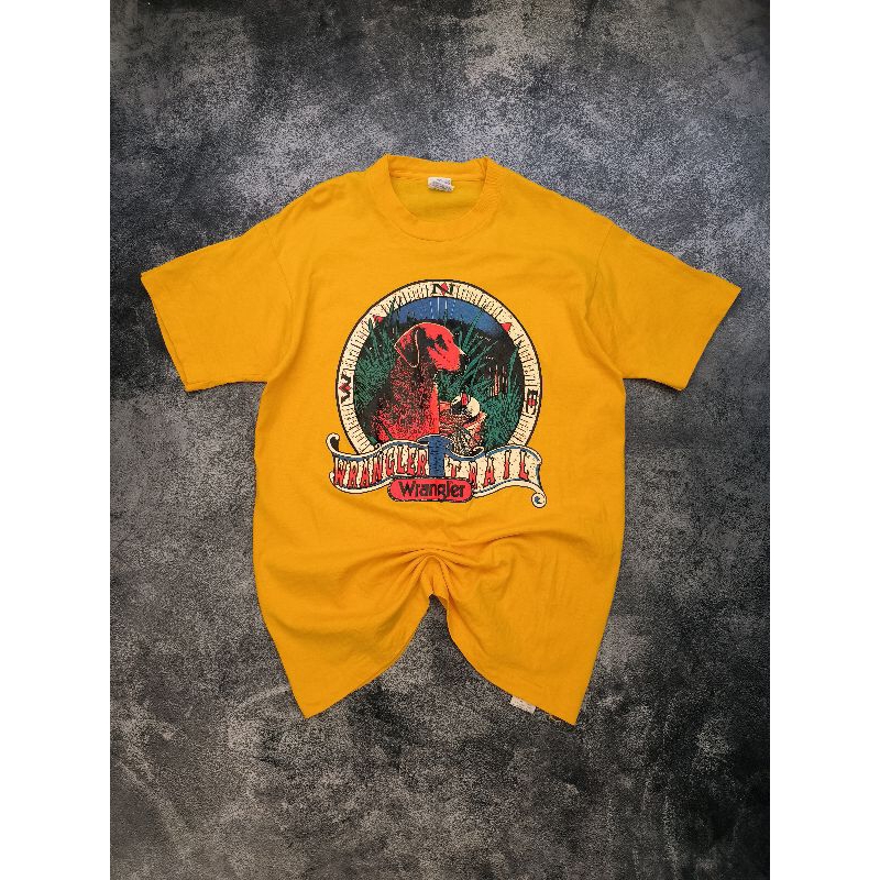 KAOS TSHIRT VTG WRANGLER USA