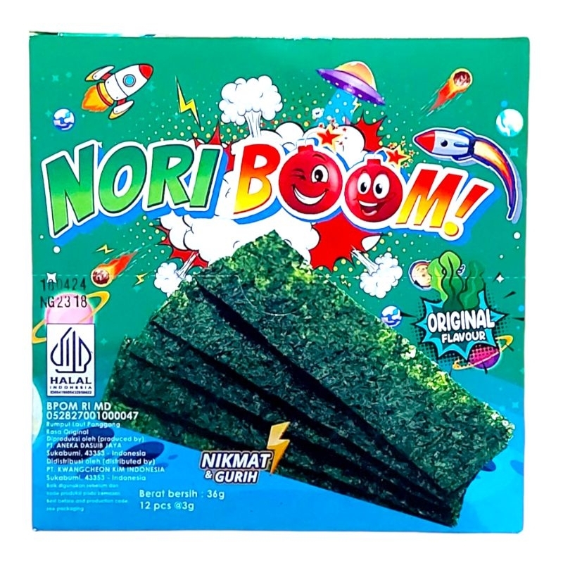 

Ay00! Snack NBOOM Rumput Laut Panggang Snack Rumput Laut Noriboom
