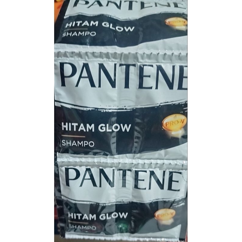 Pantene hitam glow shampoo