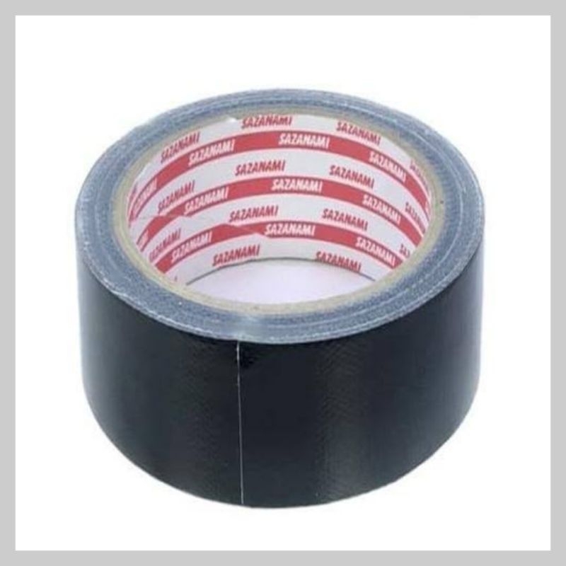 Lakban Hitam Sazanami 2 inci