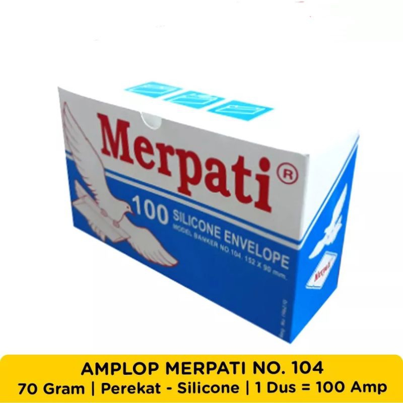 

Amplop Uang Merpati Sedang 152X90mm