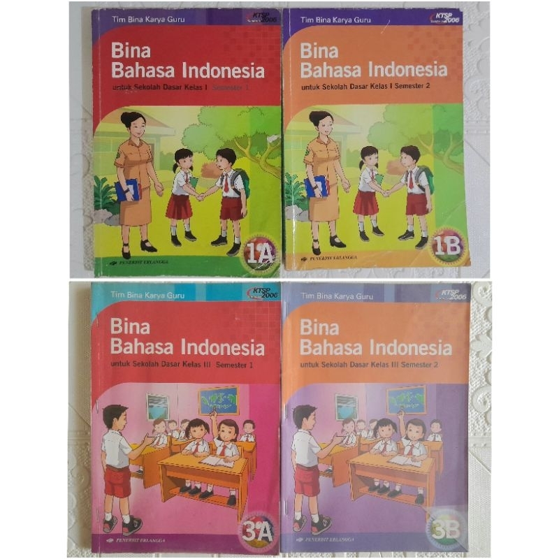 

Buku Bina Bahasa Indonesia Kelas 1 3 SD Erlangga